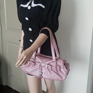 Vintage Pink Leather Bag